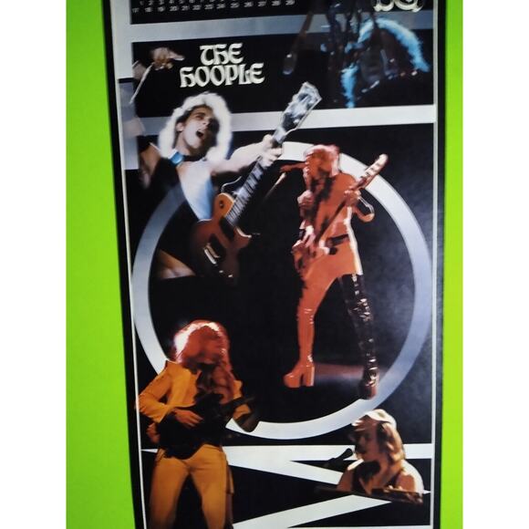 MOTT THE HOOPLE Vintage Hard Art Rock Progressive Glam Music Poster 50 Years Old - Picture 2 of 5